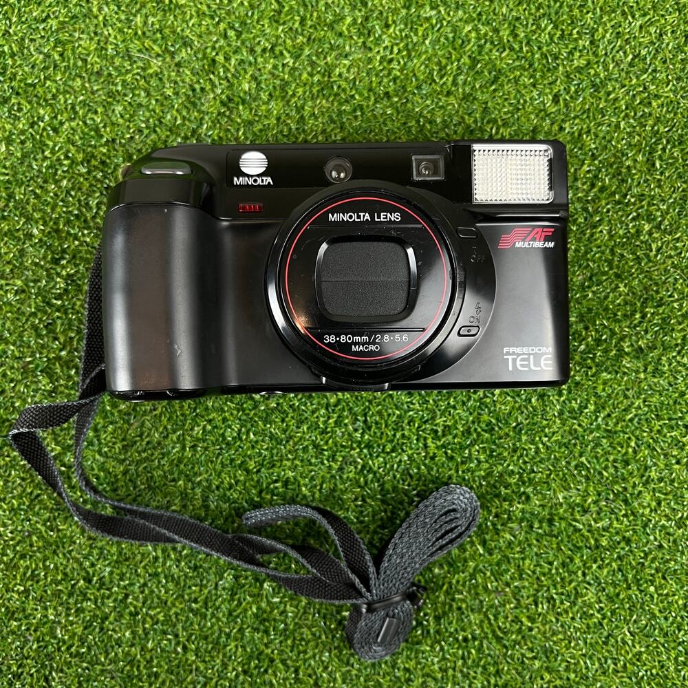 Minolta Freedom Tele AF Multibeam 35mm Camera with 38-80mm/2.8-5.6 Macro Lens